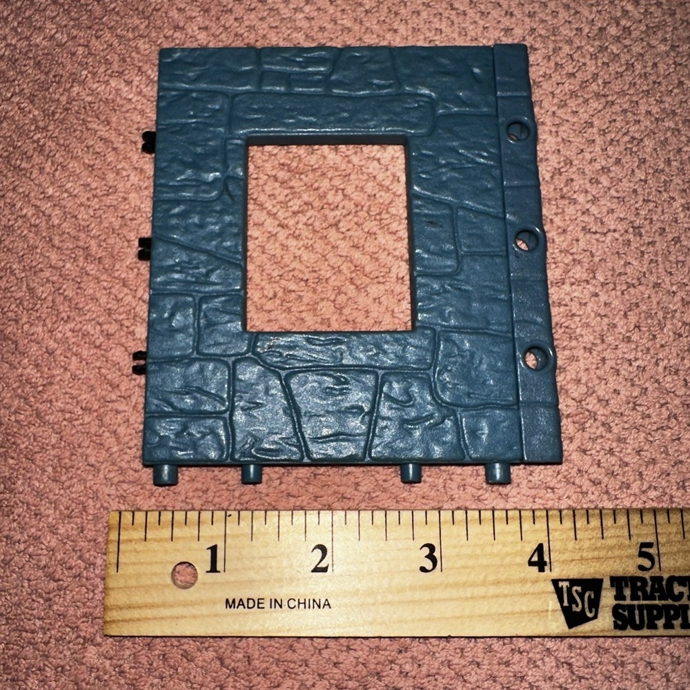 Fisher Price Imaginext Castle 78348 Replacement Wall Panel w/‎ Window Opening